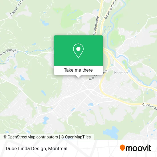 Dubé Linda Design map