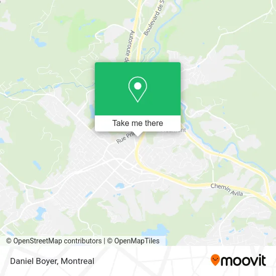 Daniel Boyer map