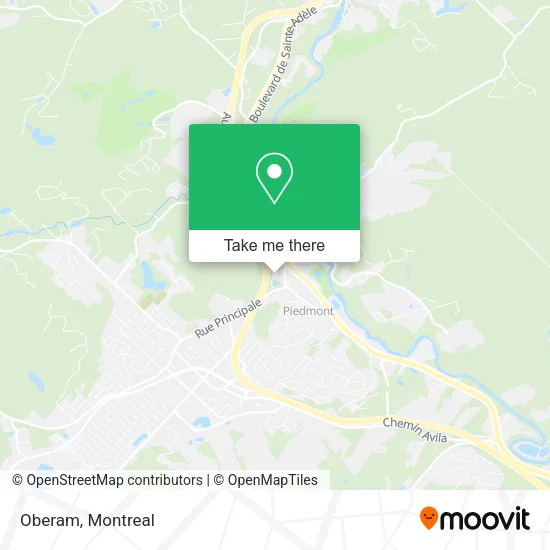 Oberam map