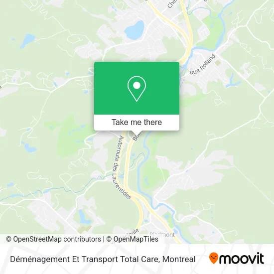 Déménagement Et Transport Total Care map