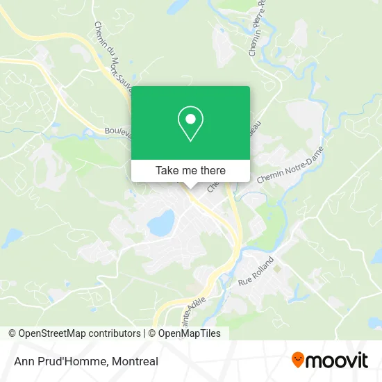 Ann Prud'Homme map