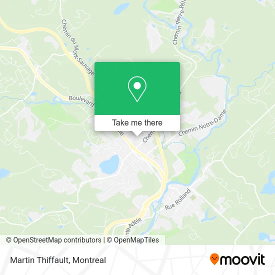 Martin Thiffault map