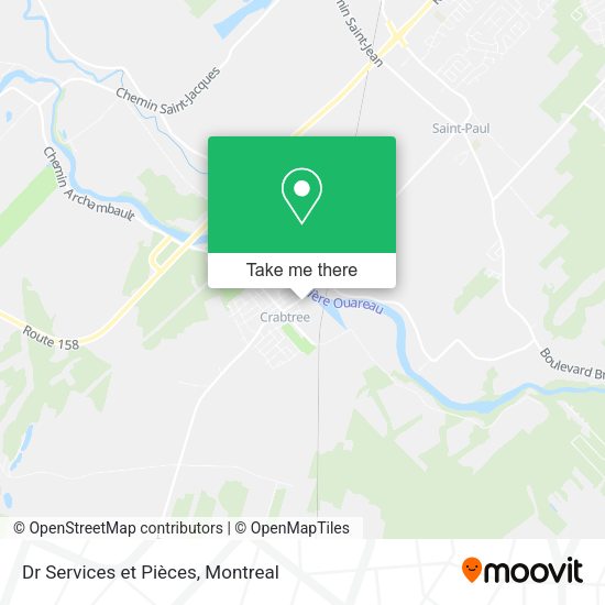 Dr Services et Pièces map