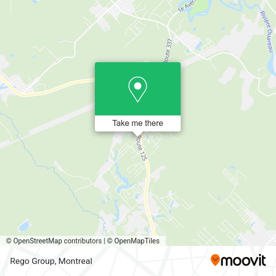 Rego Group map