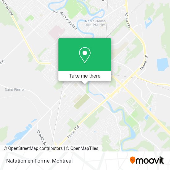 Natation en Forme map