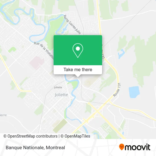 Banque Nationale map