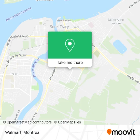 Walmart map