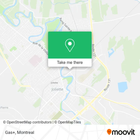 Gas+ map