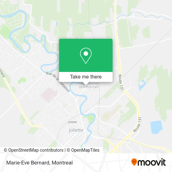 Marie-Eve Bernard map