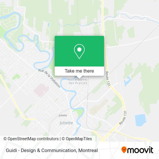 Guidi - Design & Communication map
