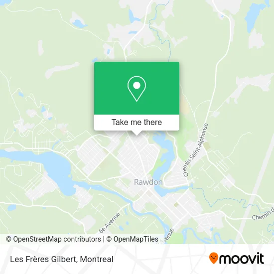 Les Frères Gilbert map