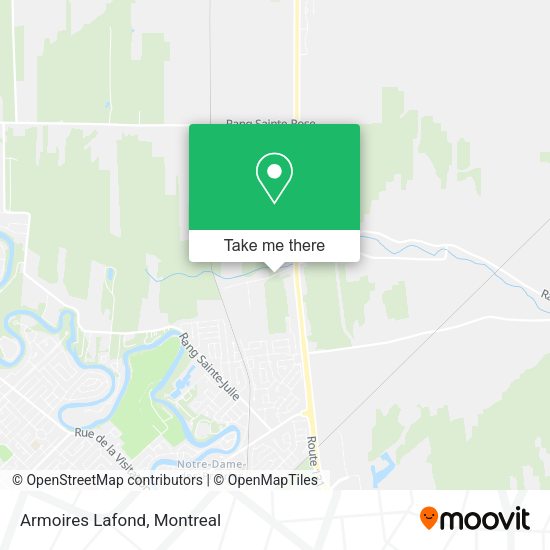 Armoires Lafond map
