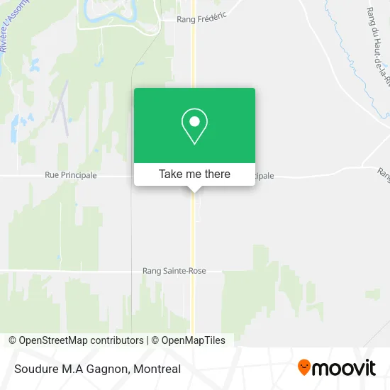 Soudure M.A Gagnon map