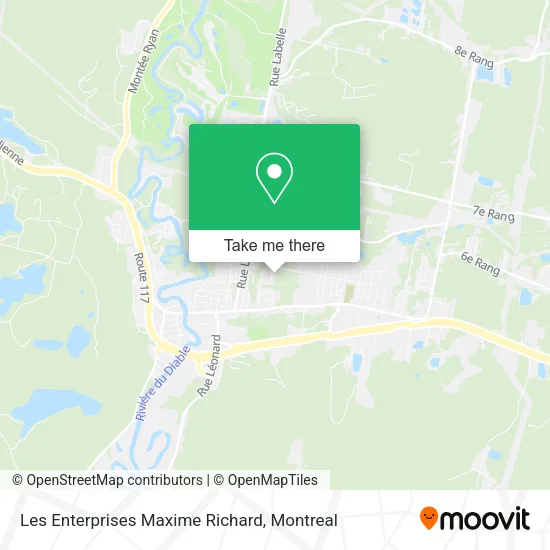 Les Enterprises Maxime Richard map