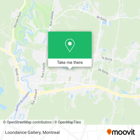 Loondance Gallery map