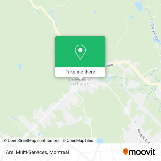 Arel Multi-Services map