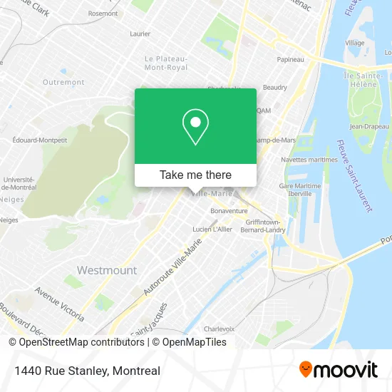 1440 Rue Stanley map