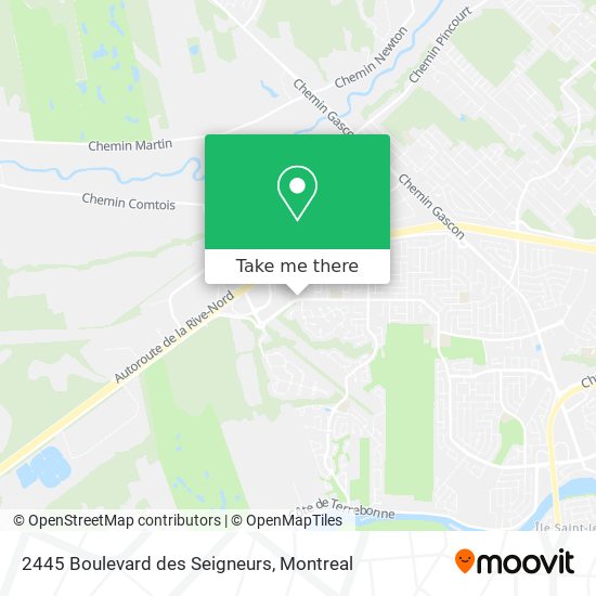 2445 Boulevard des Seigneurs map