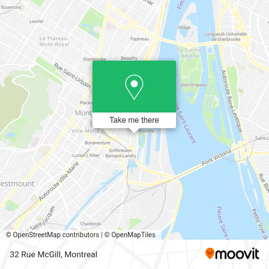 32 Rue McGill map