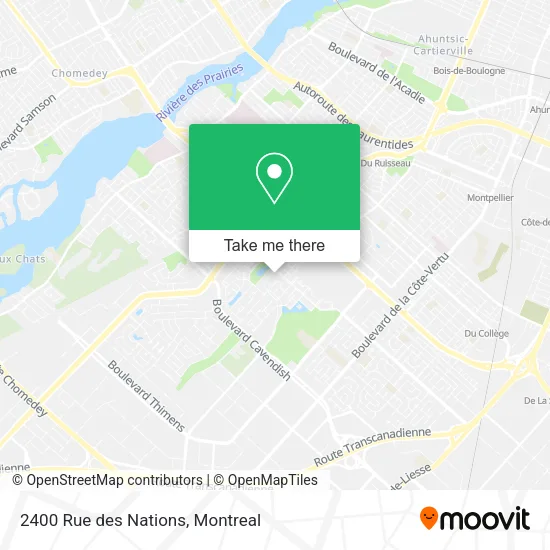 2400 Rue des Nations map