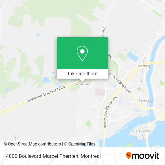 4000 Boulevard Marcel-Therrien map