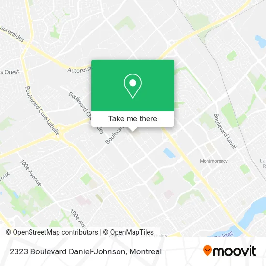 2323 Boulevard Daniel-Johnson map