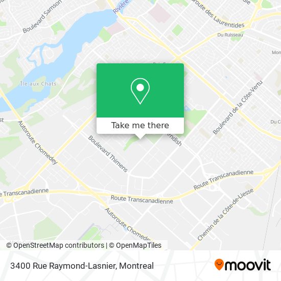3400 Rue Raymond-Lasnier map