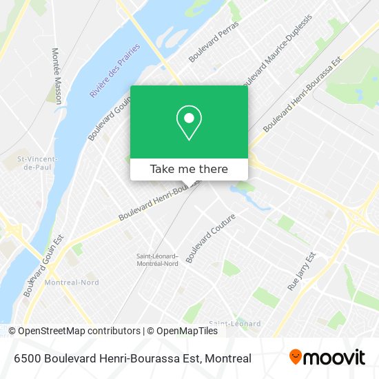 6500 Boulevard Henri-Bourassa Est map