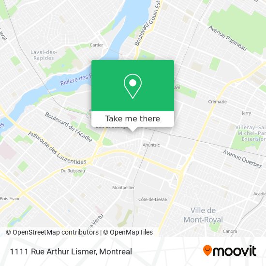 1111 Rue Arthur Lismer map
