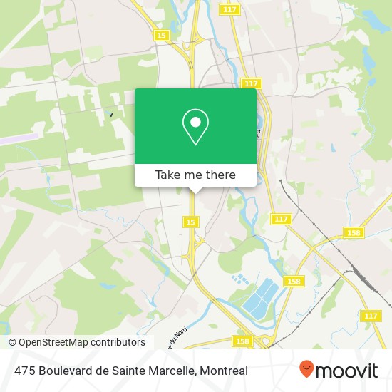 475 Boulevard de Sainte Marcelle map