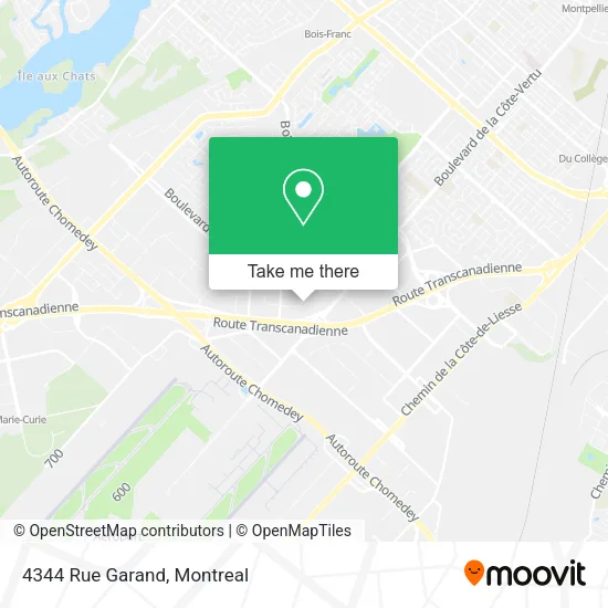 4344 Rue Garand map