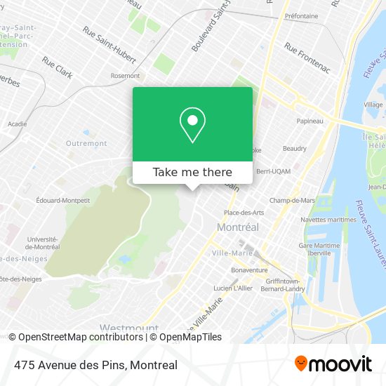 475 Avenue des Pins map
