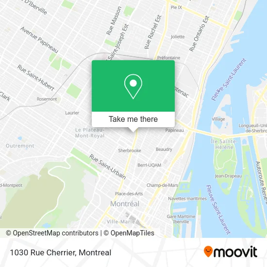 1030 Rue Cherrier map