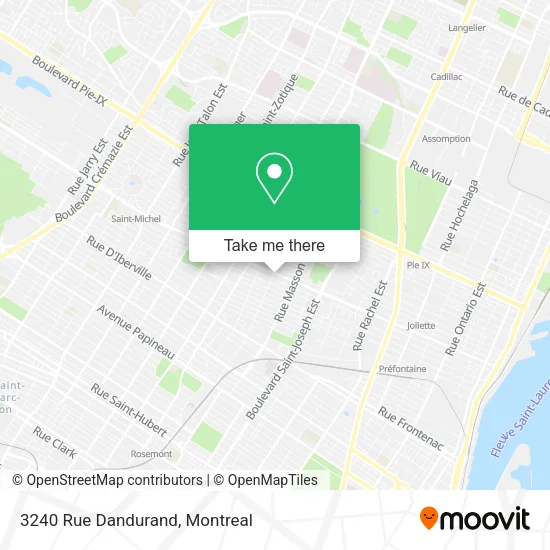 3240 Rue Dandurand map