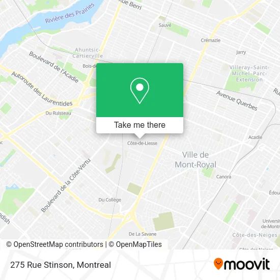 275 Rue Stinson map