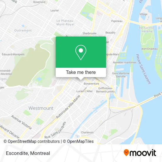 Escondite map