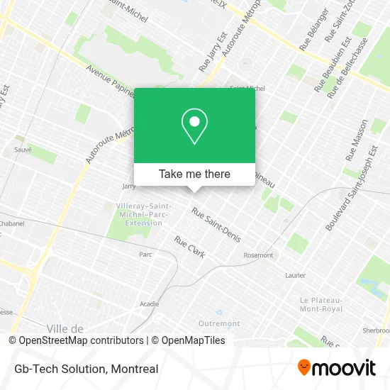 Gb-Tech Solution map