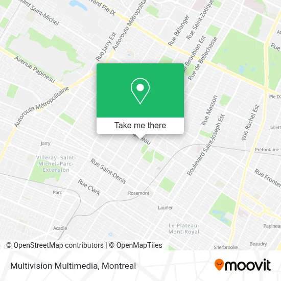 Multivision Multimedia map