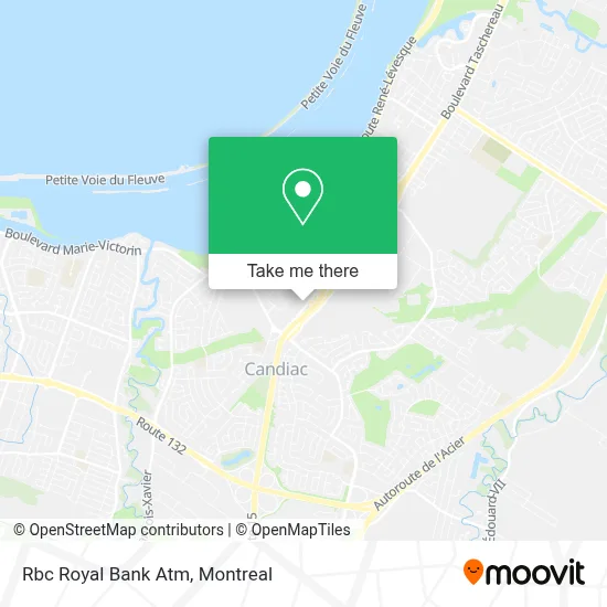 Rbc Royal Bank Atm map