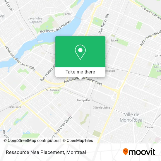 Ressource Nsa Placement map