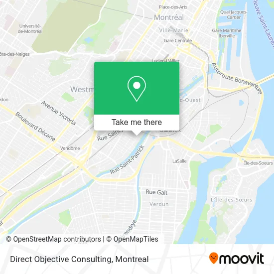 Direct Objective Consulting map