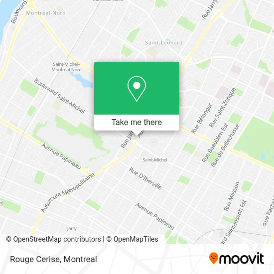 Rouge Cerise map