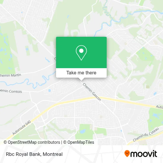 Rbc Royal Bank map