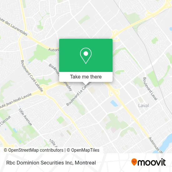 Rbc Dominion Securities Inc map