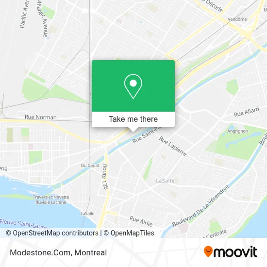 Modestone.Com map