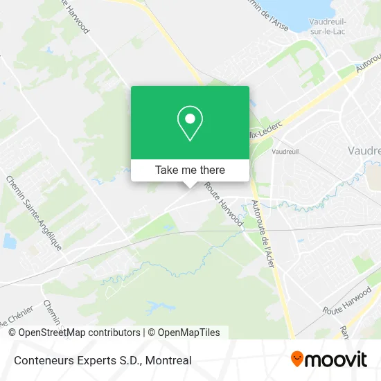 Conteneurs Experts S.D. map