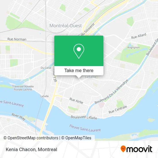 Kenia Chacon map