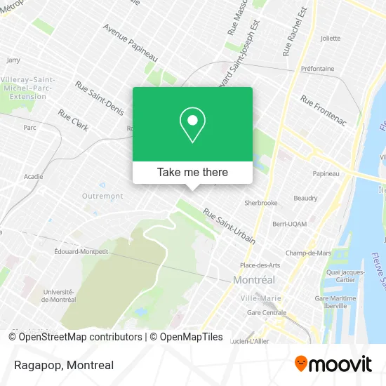 Ragapop map