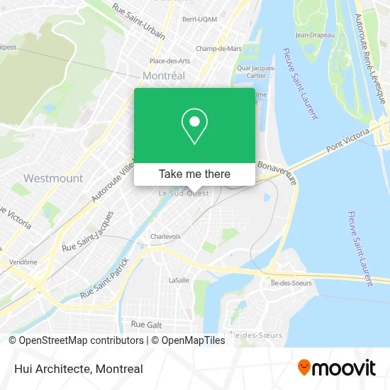 Hui Architecte map
