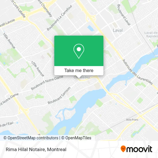 Rima Hilal Notaire map
